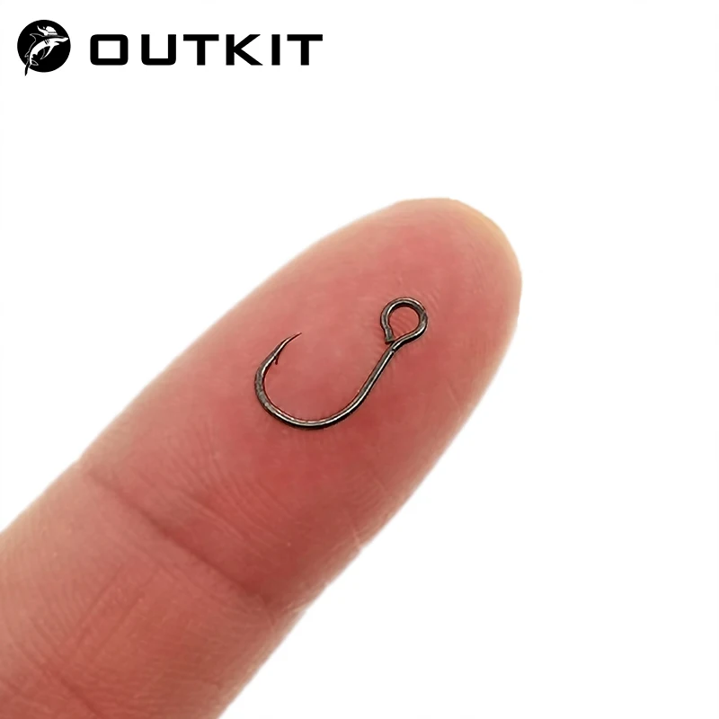Fishing Hook Offset - OUTKIT 12 Uds para señuelo de