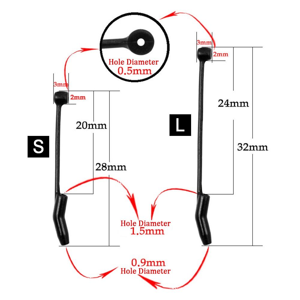 10 unidades de alineadores de  - Fishing Hook Stainless Steel reseña y precio