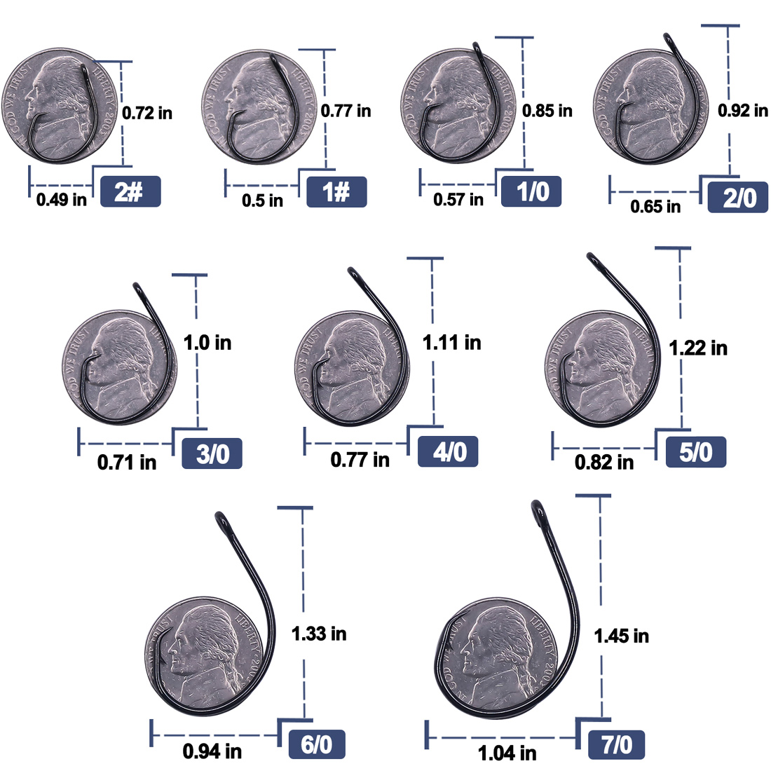 9KM 25-50 piezas de anzuelos c - Fishing Hook Barbless reseña y precio