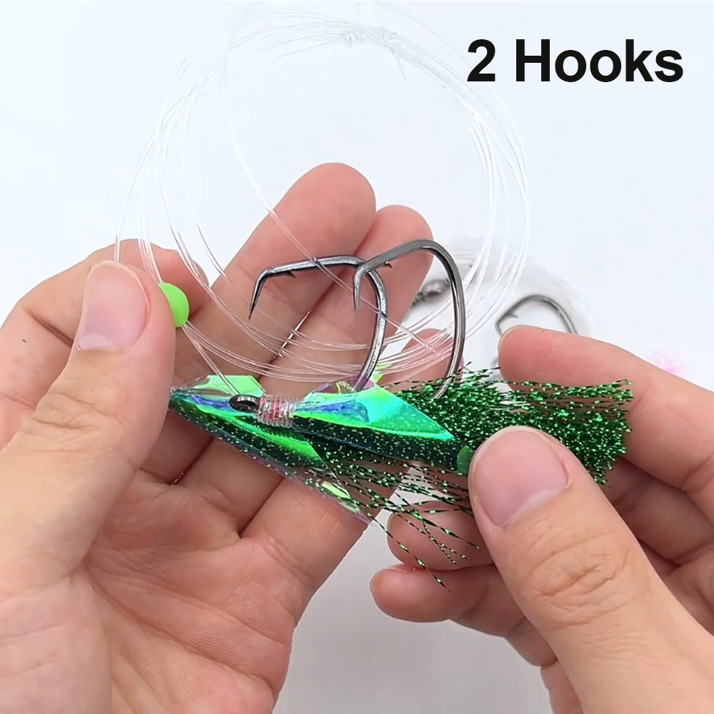 Bimoo 10 paquetes de aparejos  - Fishing Hook Size reseña y precio