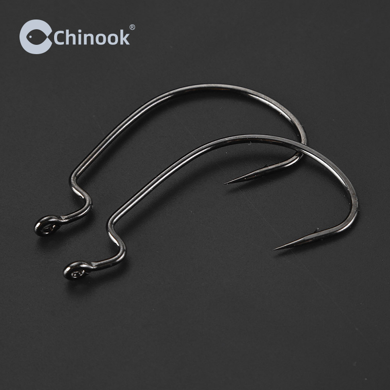 Chinook 20 piezas anzuelo Texa - Fishing Hook Offset reseña y precio