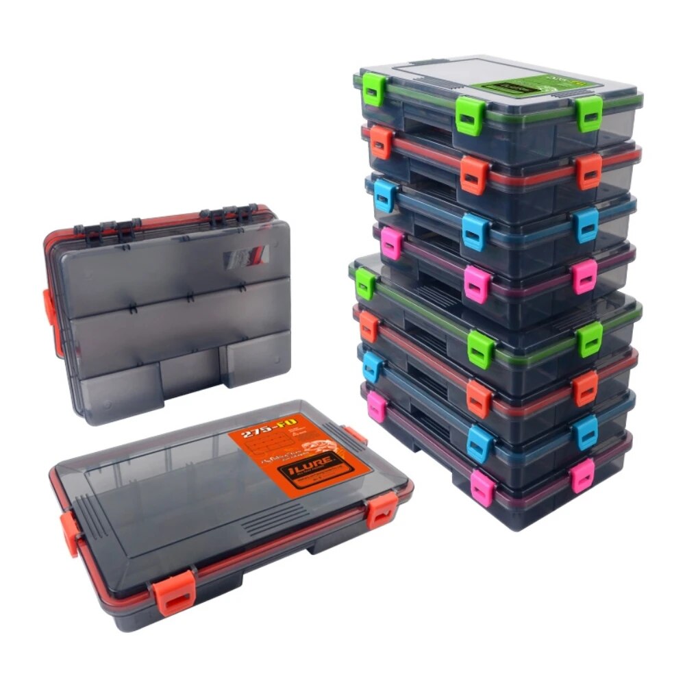 Caja de aparejos de pesca de g - Fishing Hook Size reseña y precio