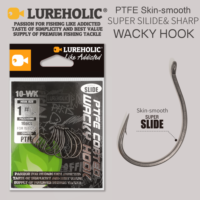 LUREHOLIC-anzuelo loco súper d - Fishing Hook Offset reseña y precio