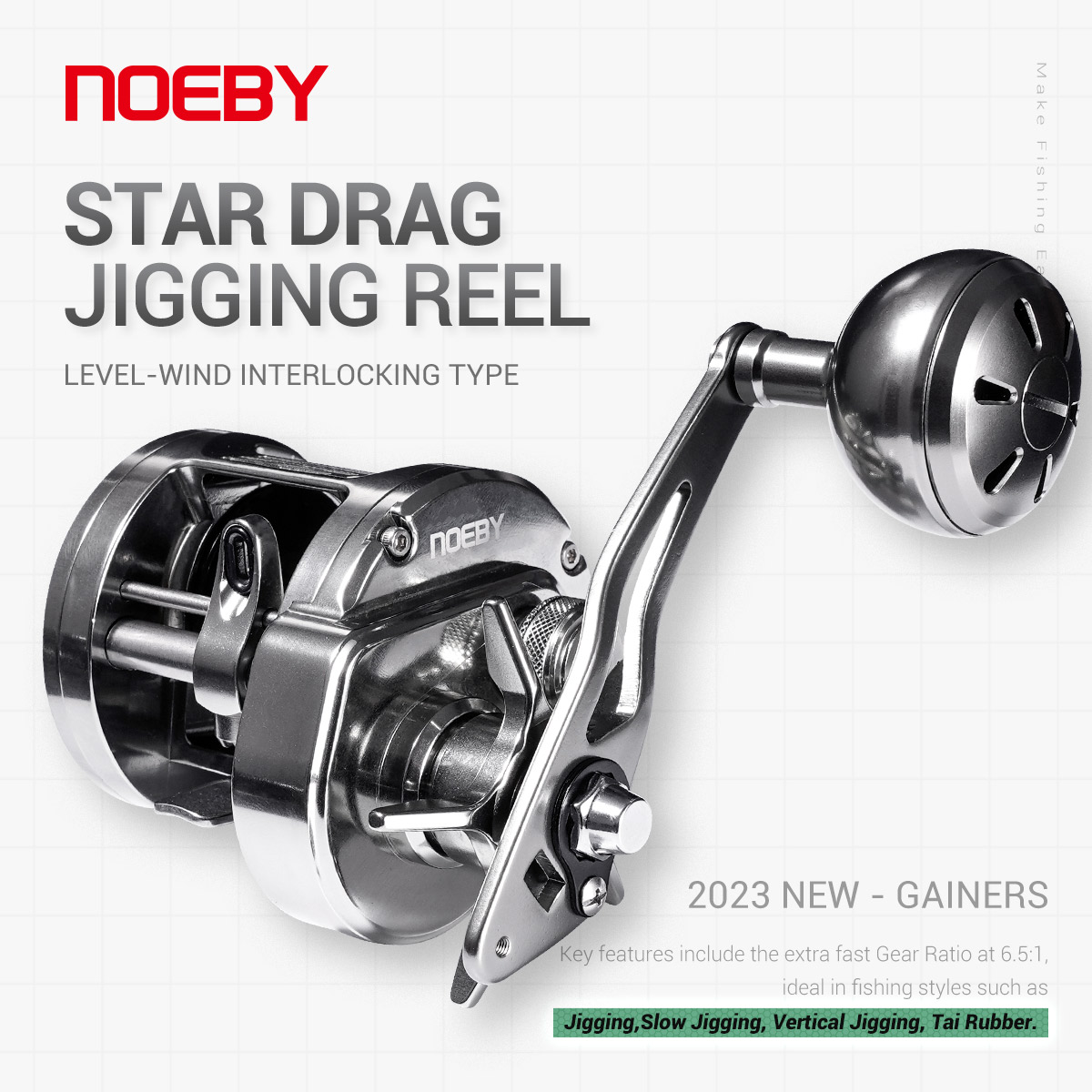 Carrete de Pesca NOEBY Gainers - Daiwa Reel Bg reseña y precio